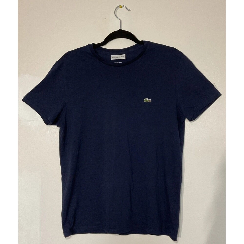LaCoste T-shirt Blue Regular Fit Size M
